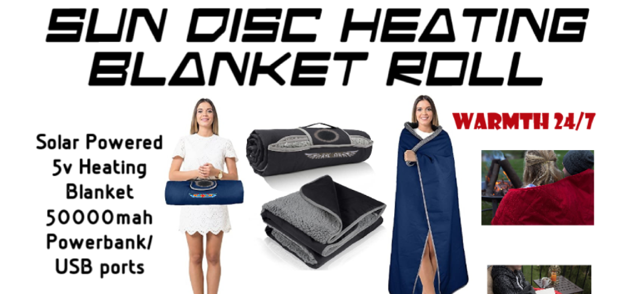 GiveSendGo Solar Heating Blanket24/7 Warmth for the Homeless The 1